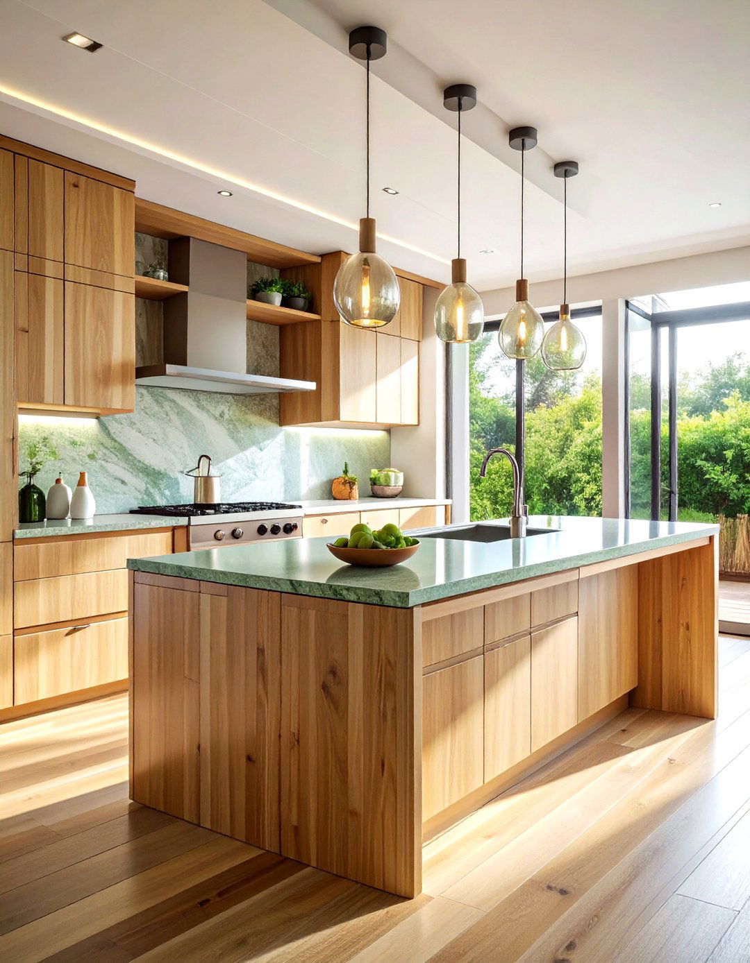 Sustainable Kitchen Materials - 30 zen kitchen ideas