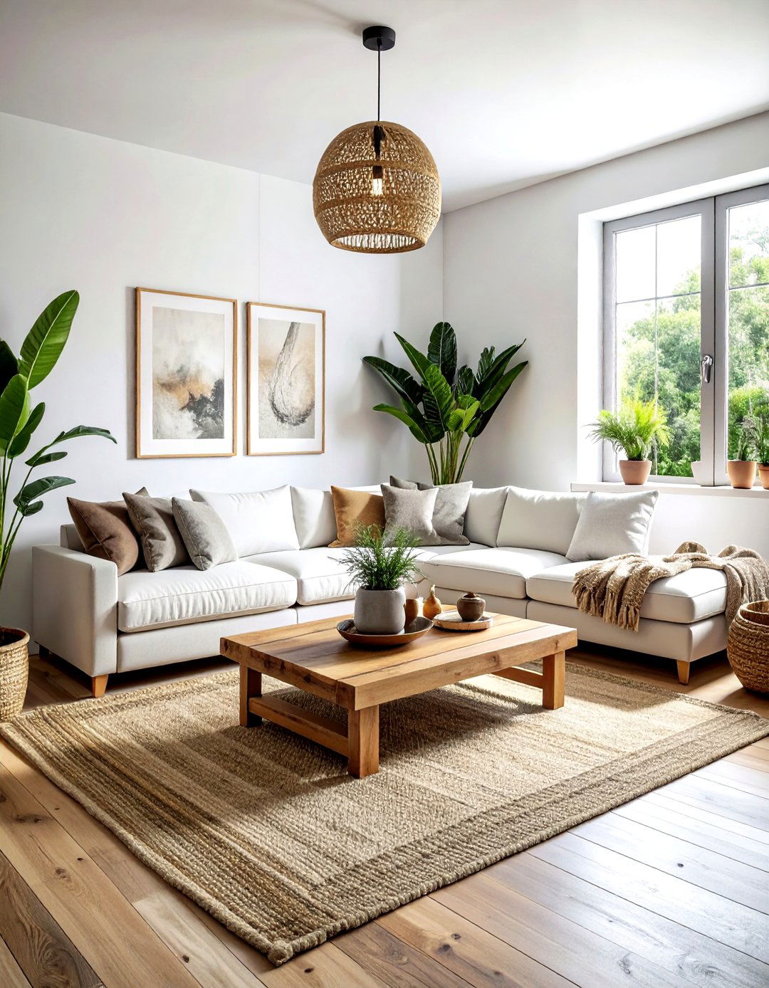 Sustainable Living Room - 30 stunning home decor ideas