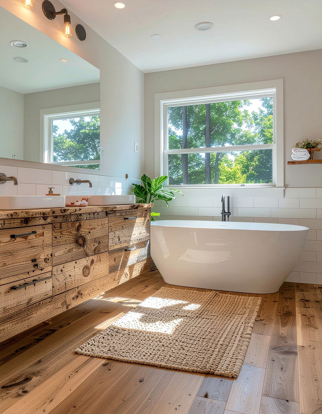 Sustainable Material Bathroom - 30 bathroom future trend ideas
