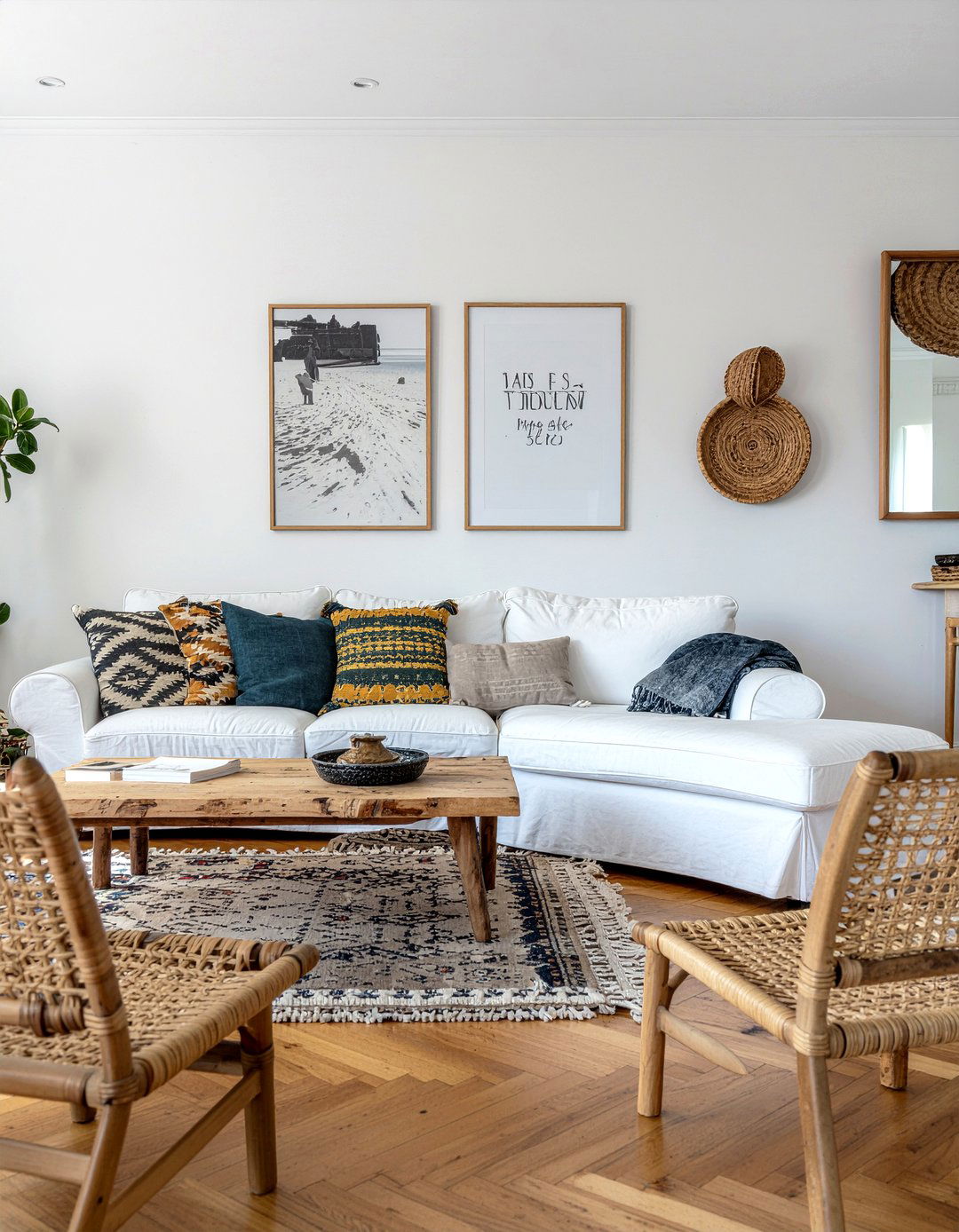 Sustainable Material Living Room - 30 magazine living room ideas