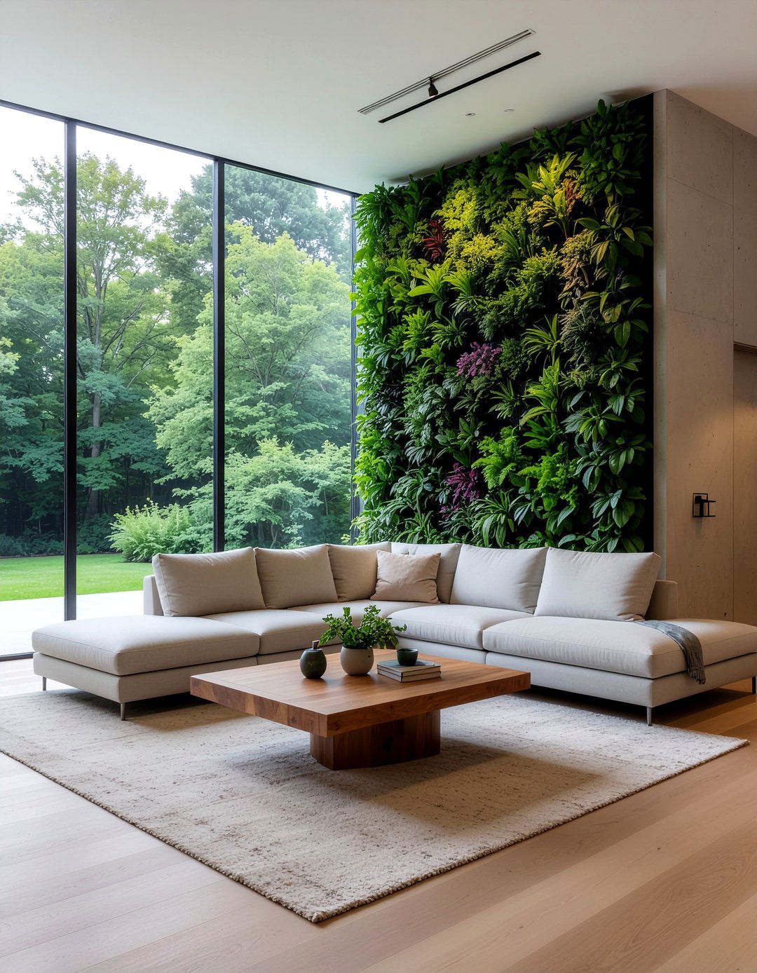 Sustainable living room - 30 double height living room ideas