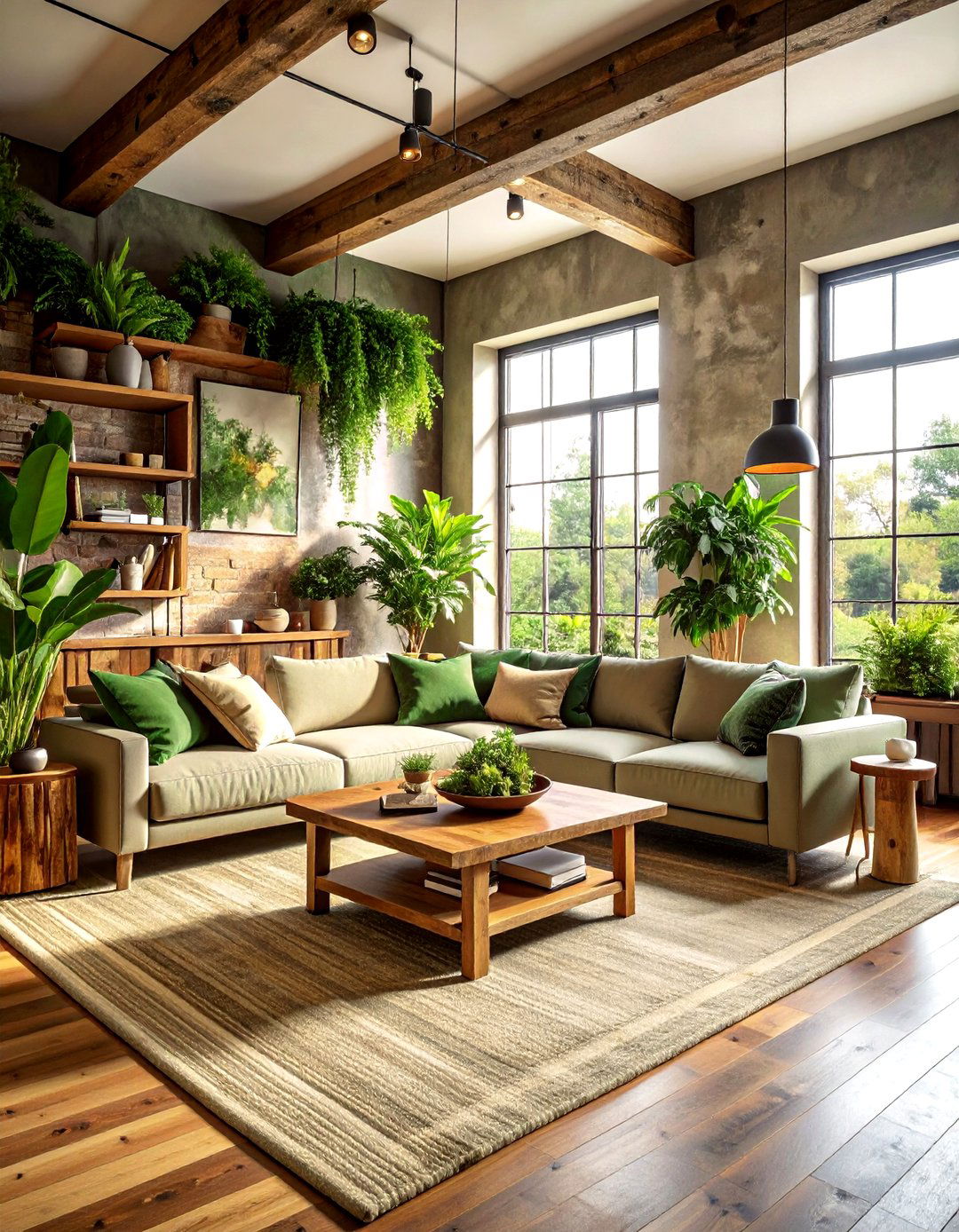 Sustainable loft living - 30 loft style living room ideas