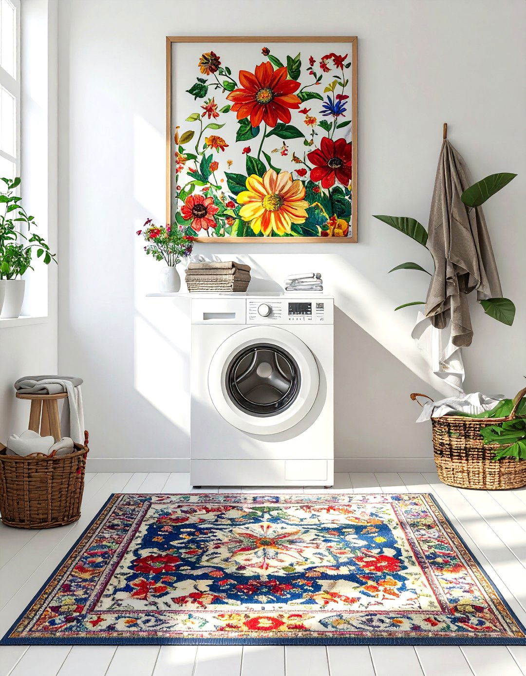 Suzani laundry room - 30 suzani decor ideas