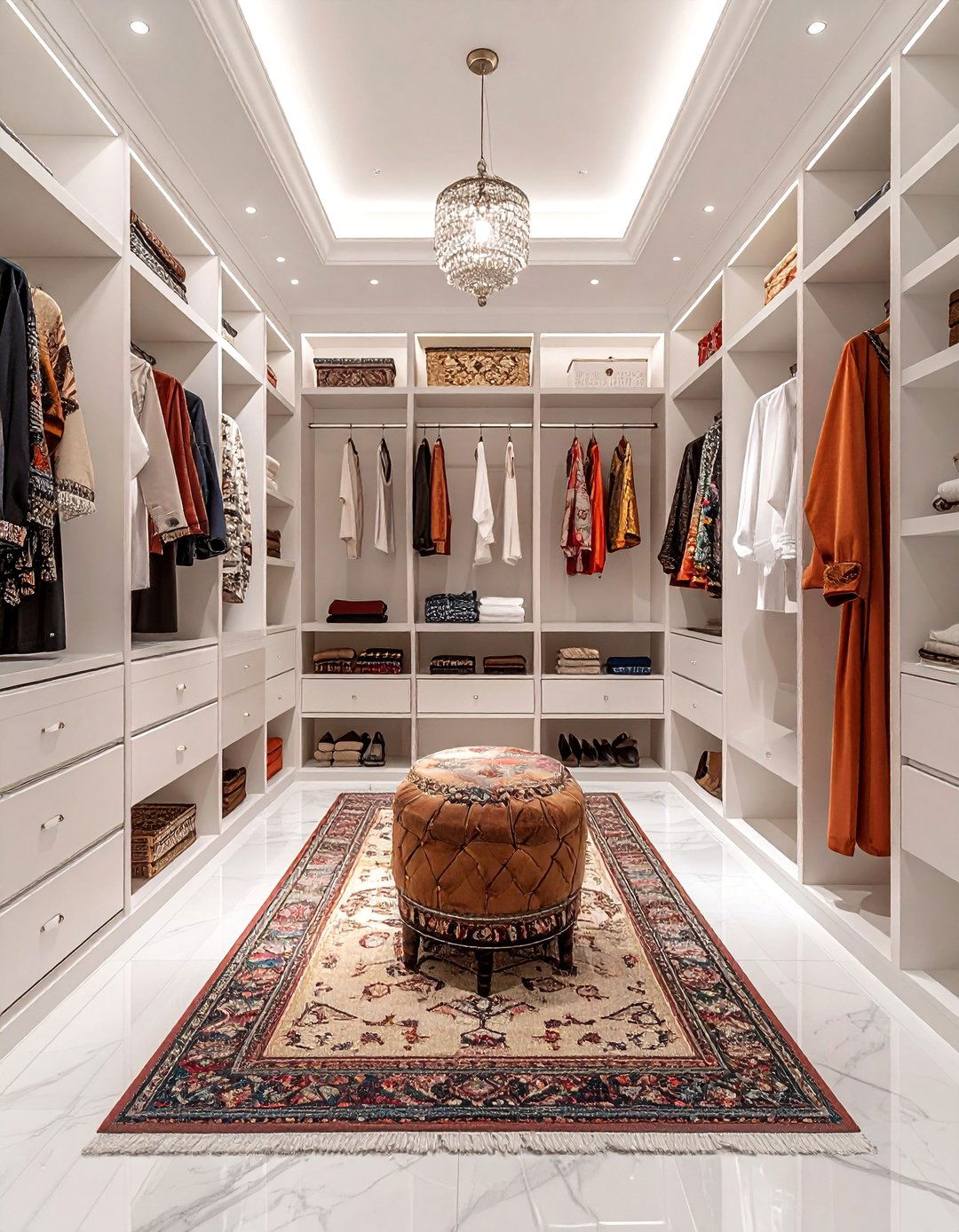 Suzani walk in closet - 30 suzani decor ideas