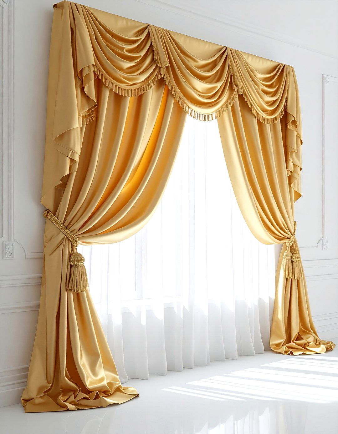 Swag Valance - 30 valance ideas