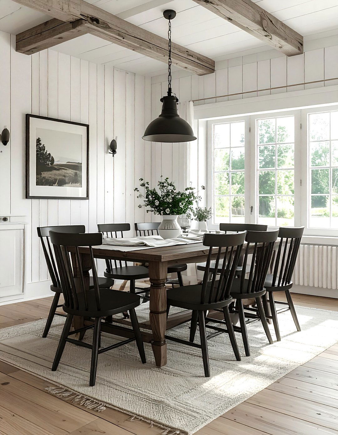 Swedish Farmhouse Dining Room - 30 Swedish dining room ideas