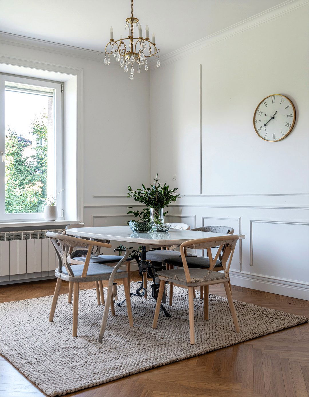 Swedish Gustavian Dining Room - 30 European inspired dining room ideas