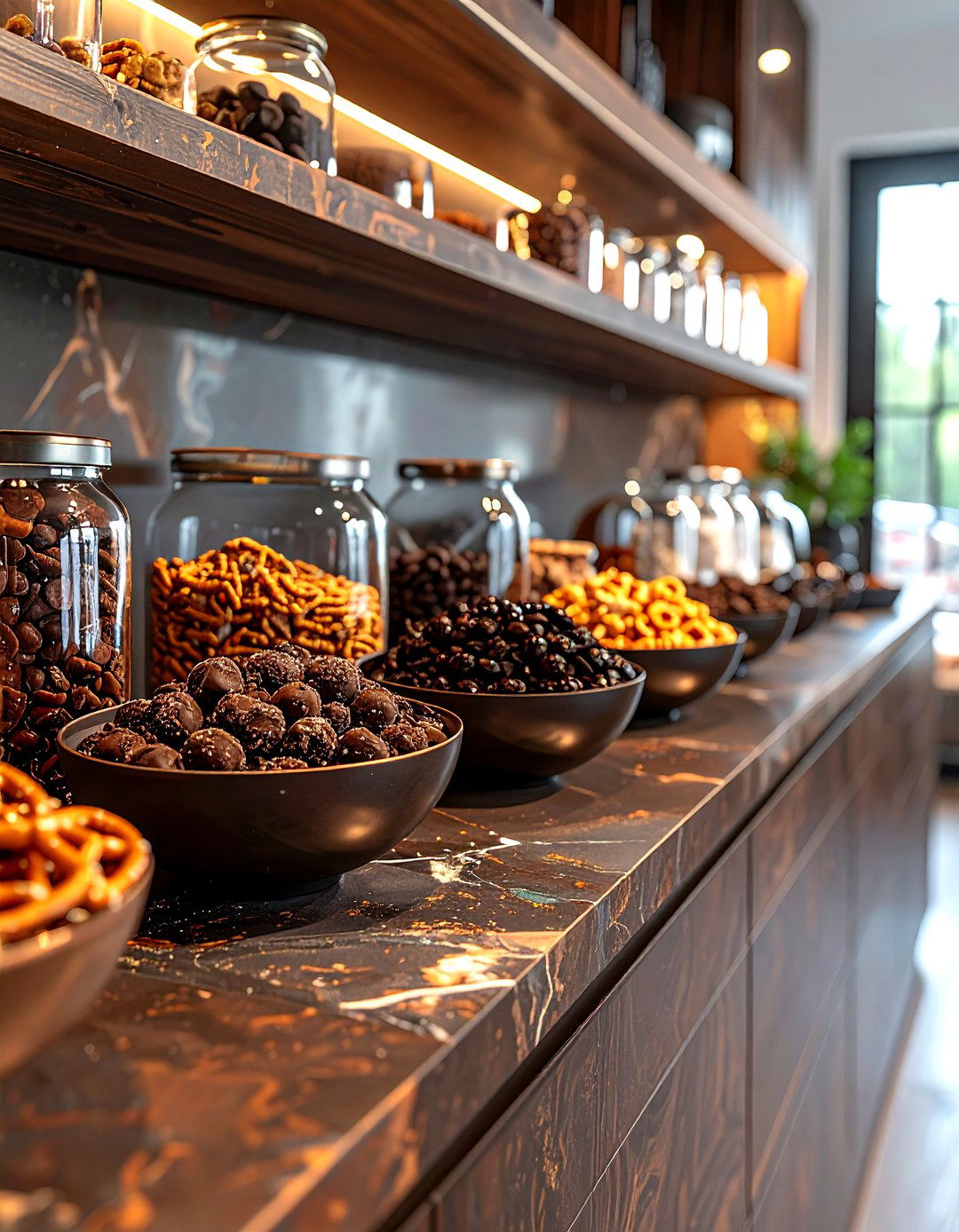 Sweet vs salty snacks - 30 kitchen conversation starter ideas