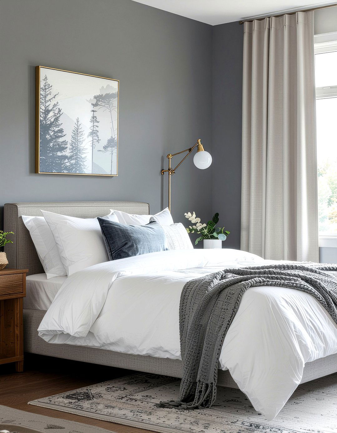 Swing Arm Sconce - 30 bedroom task lighting ideas