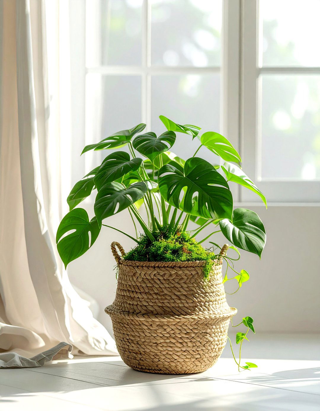 Swiss Cheese Plant - 30 indoor plant ideas