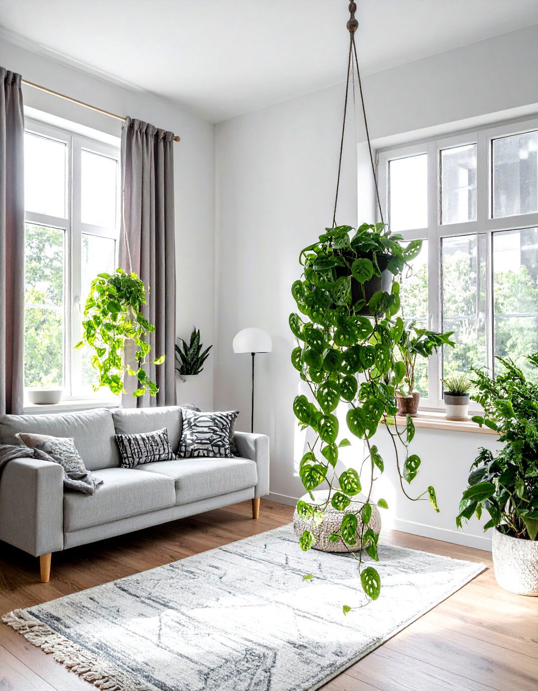 Swiss Cheese Plant - 30 trailing plant ideas