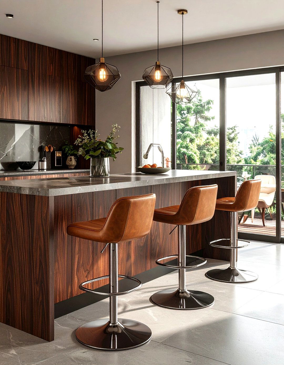 Swivel Bar Stools - 30 kitchen seating ideas