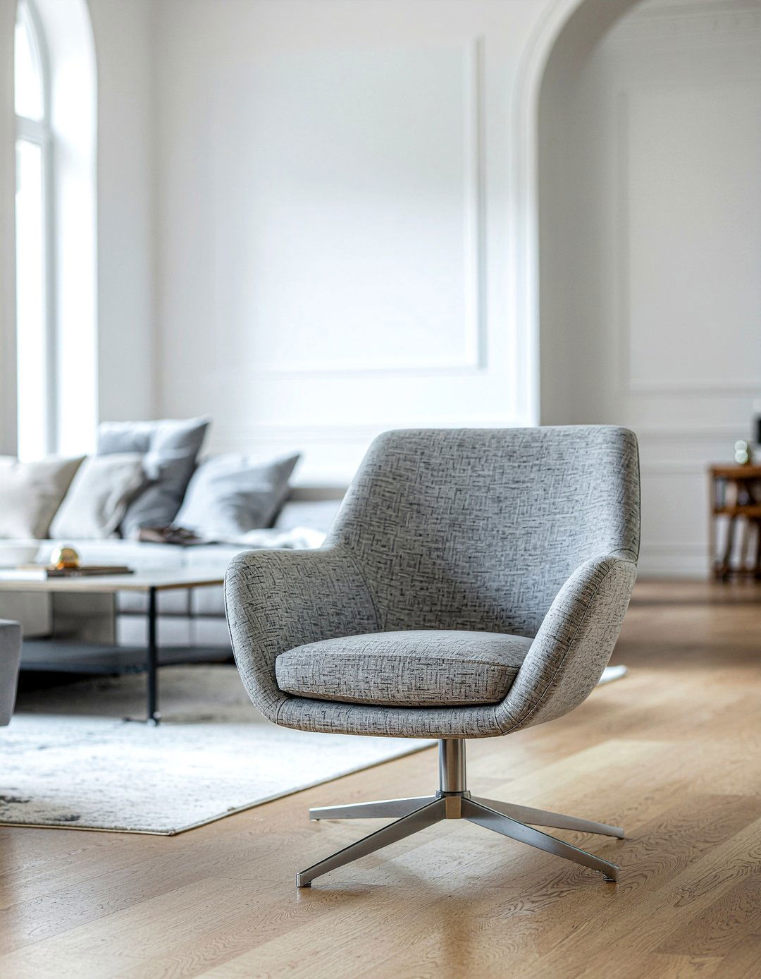 Swivel club chair - 30 living room club chairs