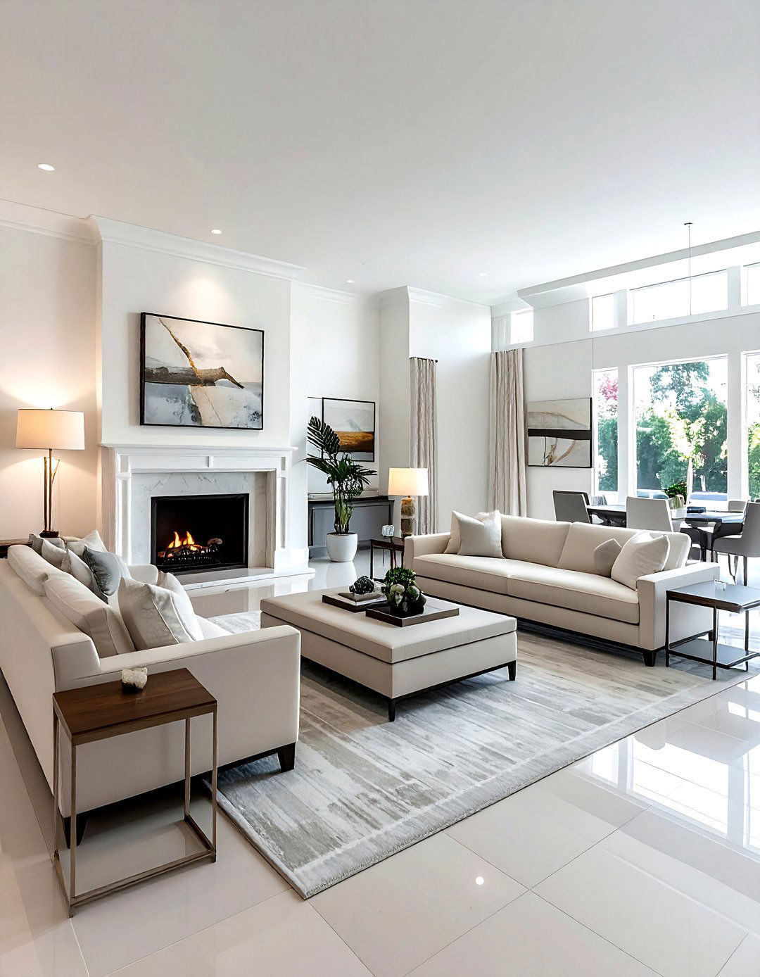 Symmetrical Living Room Layout - 30 living room furniture arrangement