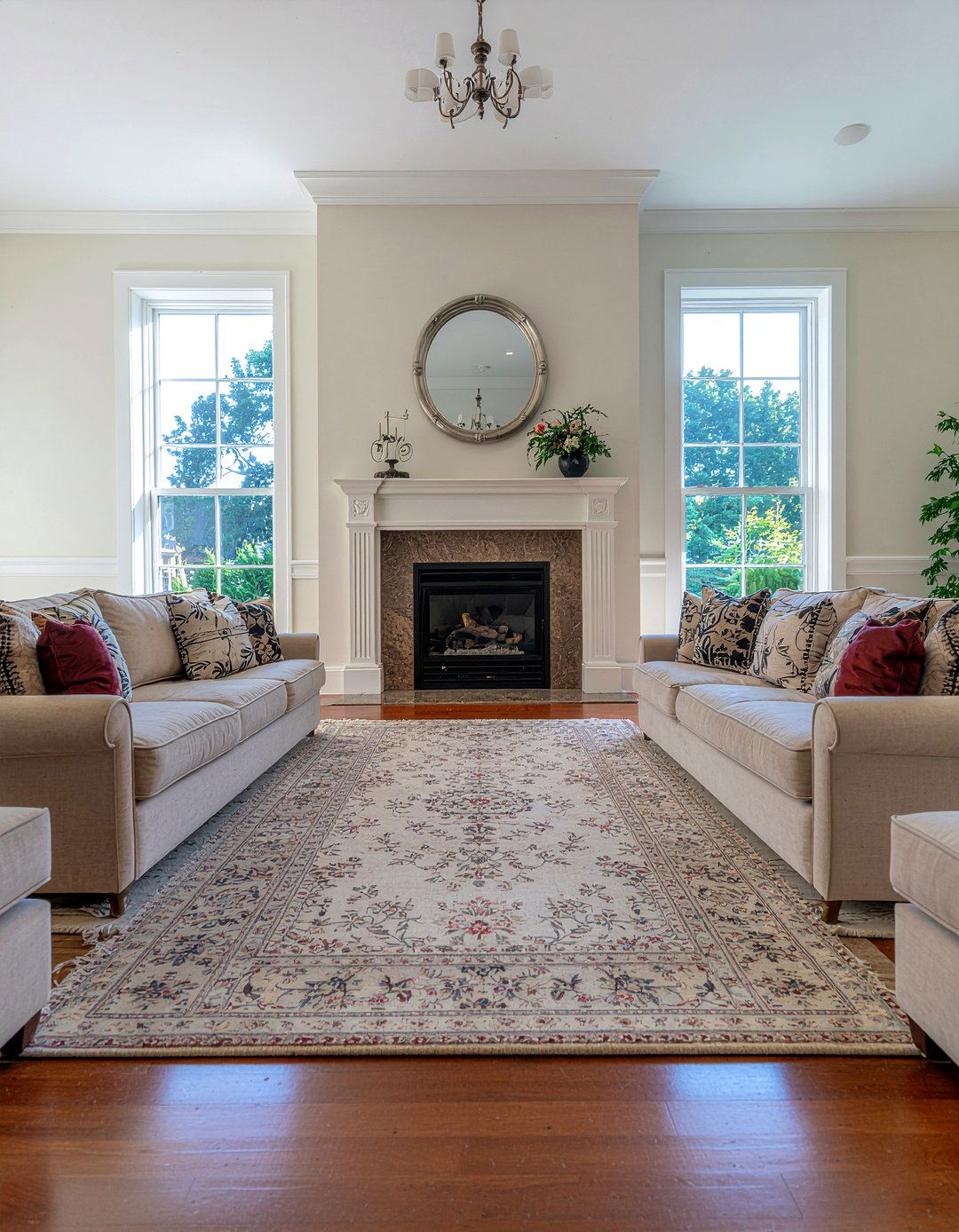 Symmetrical Modular Sofa Setup - 30 living room modular seating ideas