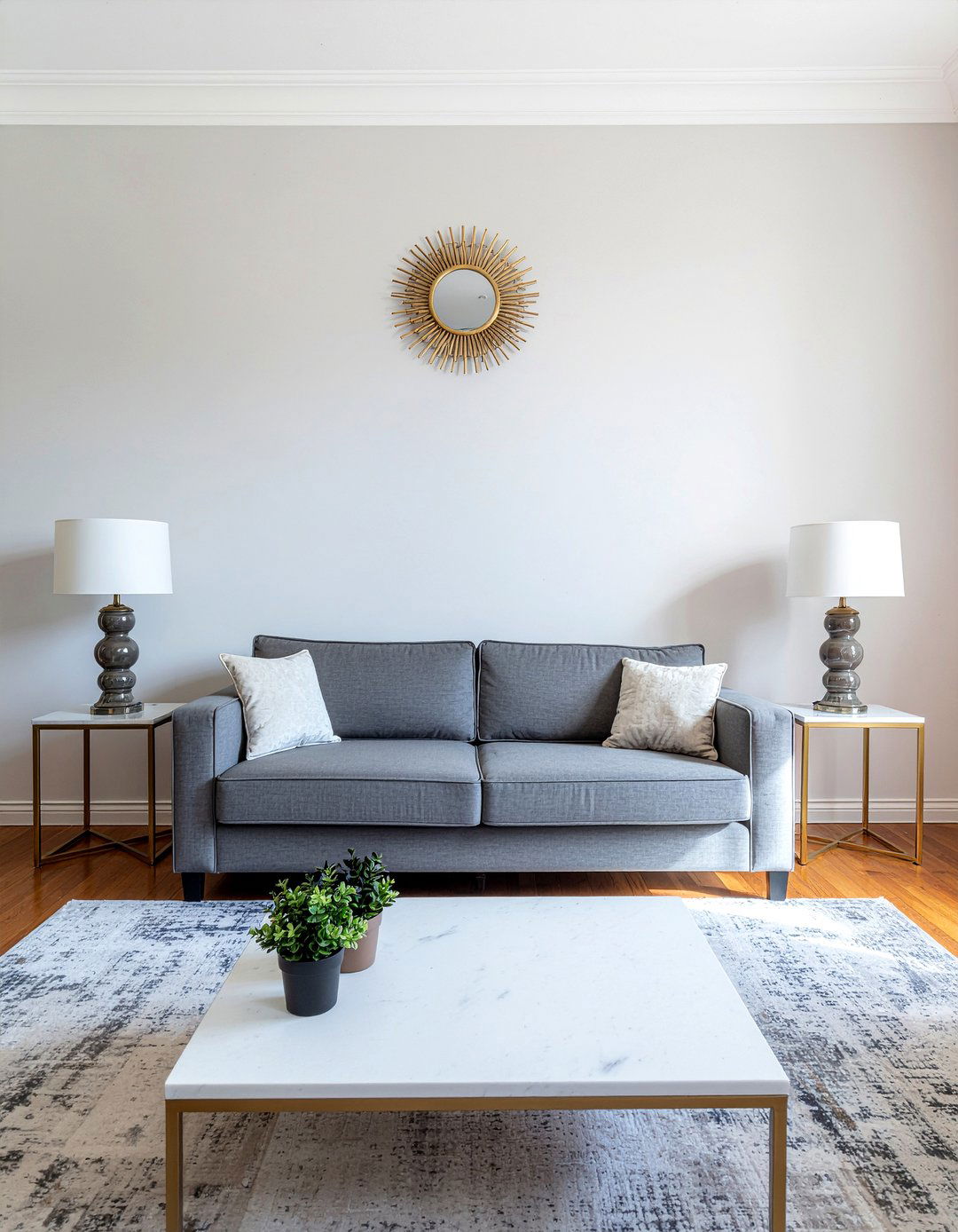 Symmetrical Seating - 30 living room elegant furniture ideas