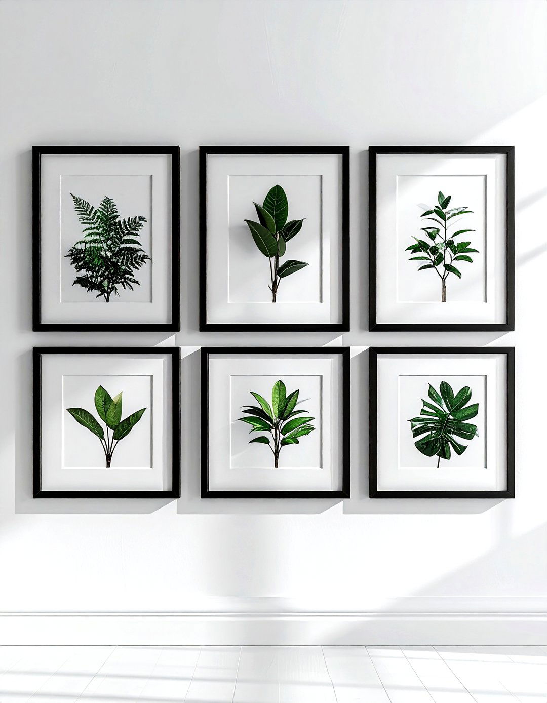 Symmetrical art gallery wall - 30 colonial home decor ideas