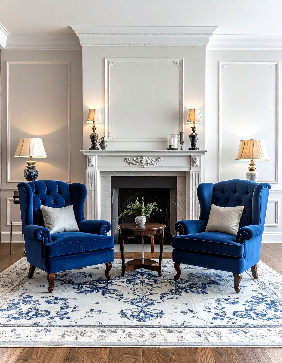 Symmetrical furniture layout - 30 classic decor ideas