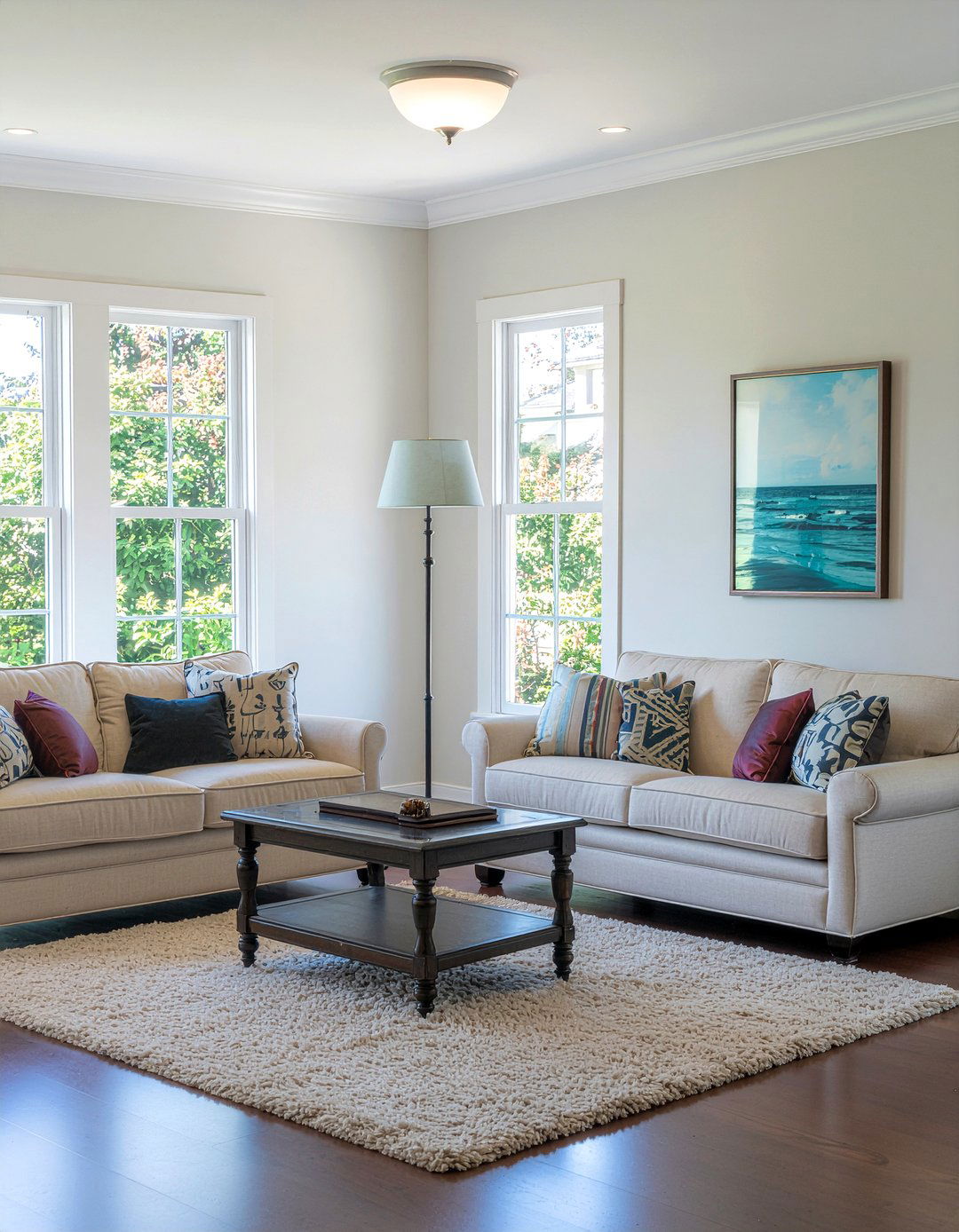 Symmetrical living room layout - 30 traditional living room ideas