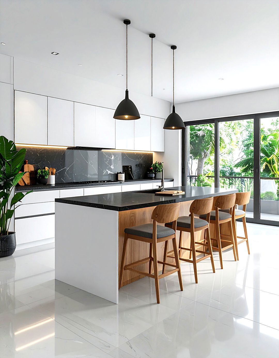 T Shaped Kitchen Island - 30 kitchen island with seating ideas