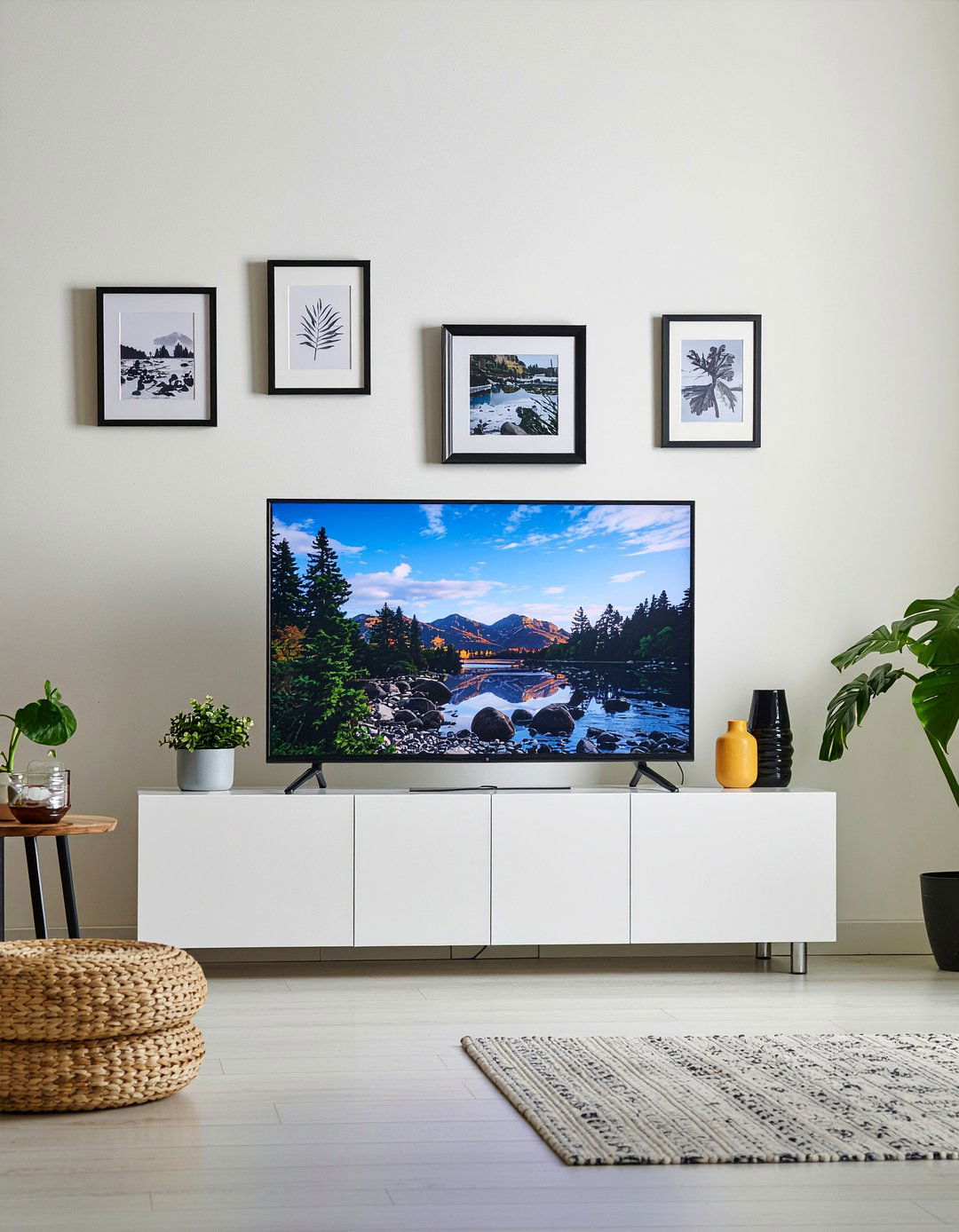 TV wall decor - 30 living room wall decor ideas