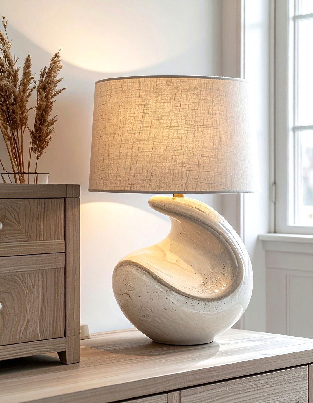 Table Lamp Lighting - 30 chest of drawers decor ideas