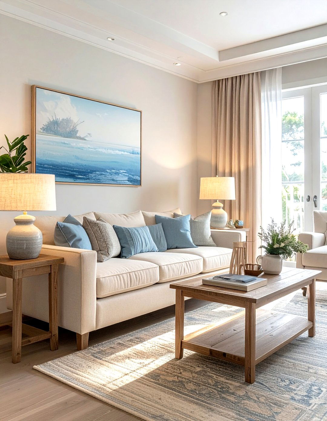 Table Lamps For End Tables - 30 living room layered lighting ideas