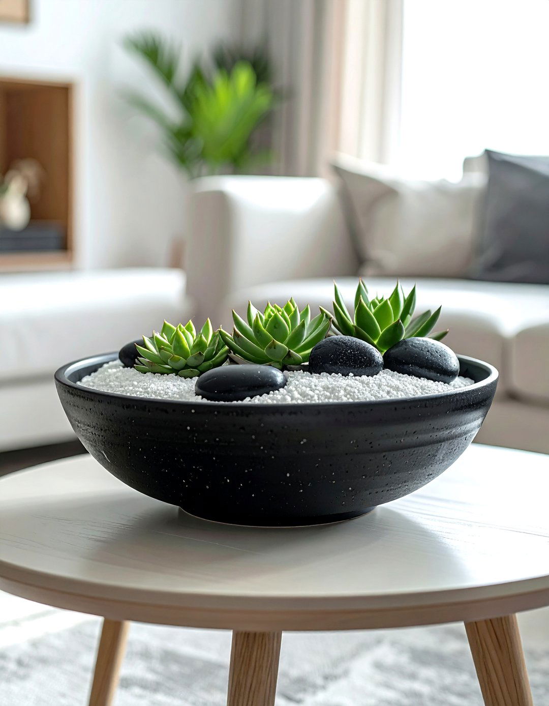 Tabletop Zen Garden Bowl - 30 indoor planter ideas