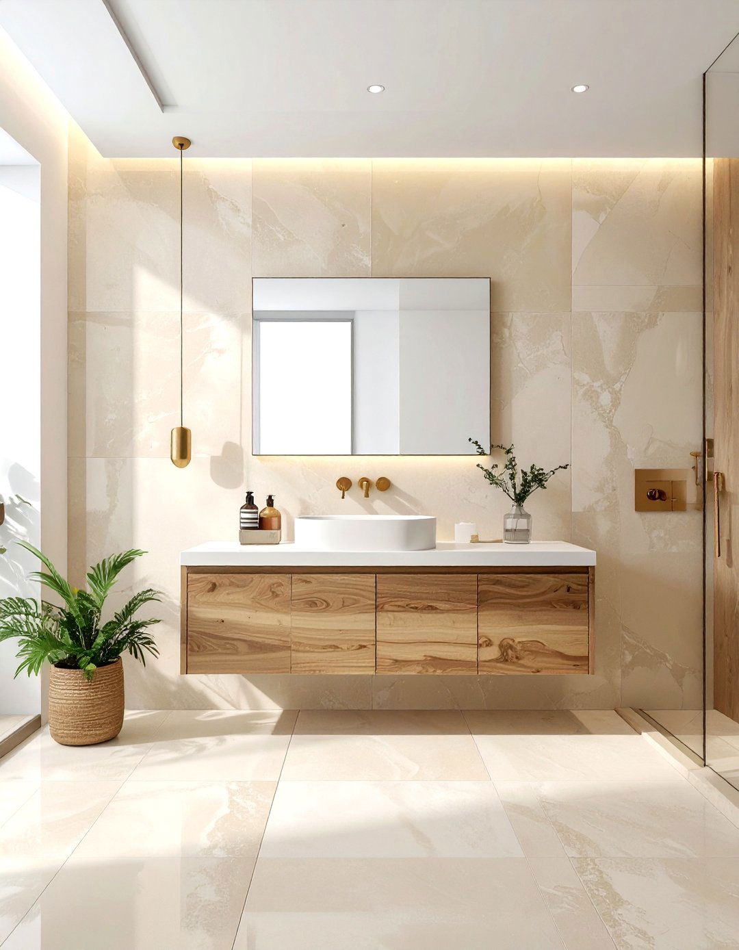 Tadelakt Wall Finish - 30 Moroccan pattern decor ideas