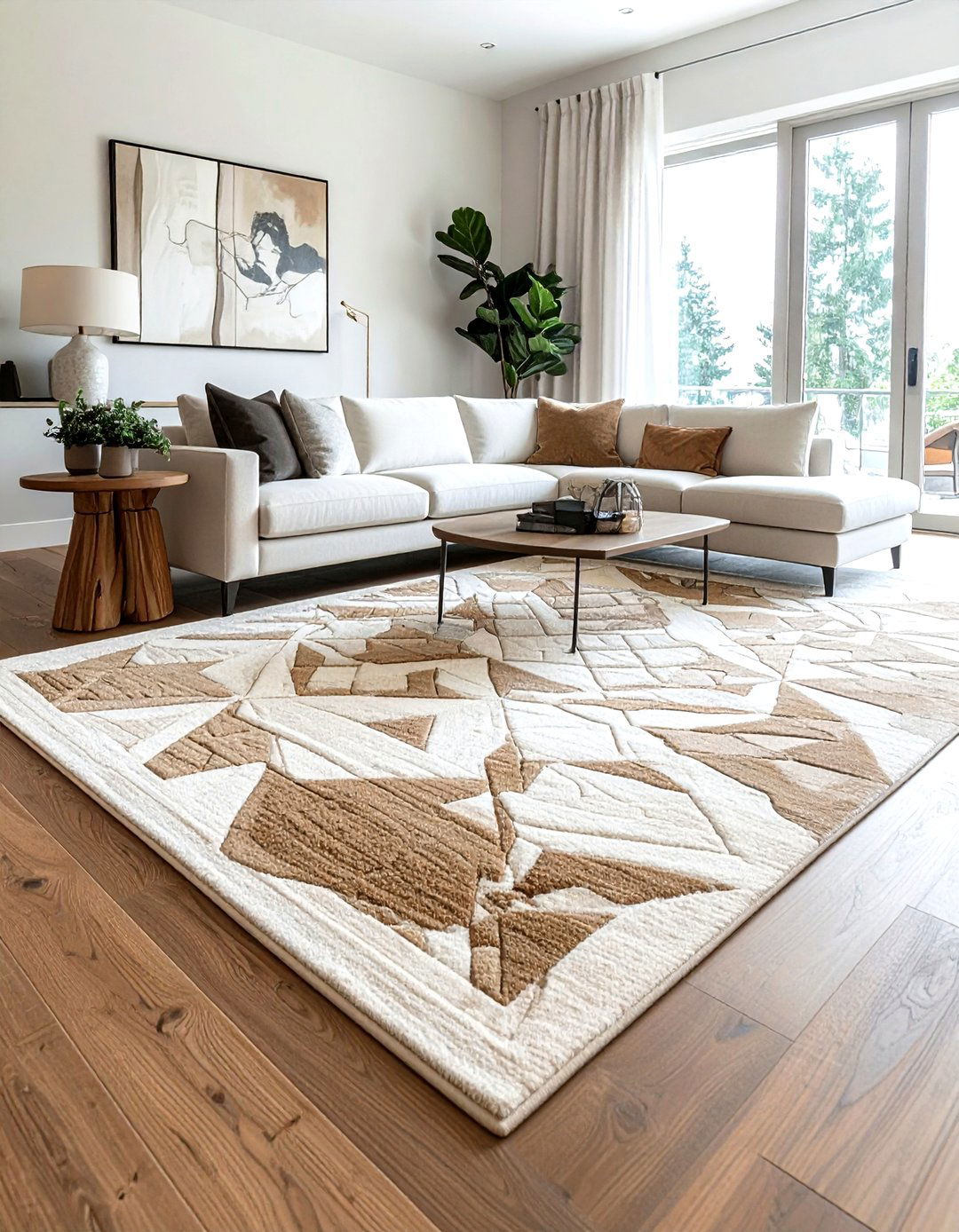 Tailored Area Rugs - 30 custom decor ideas