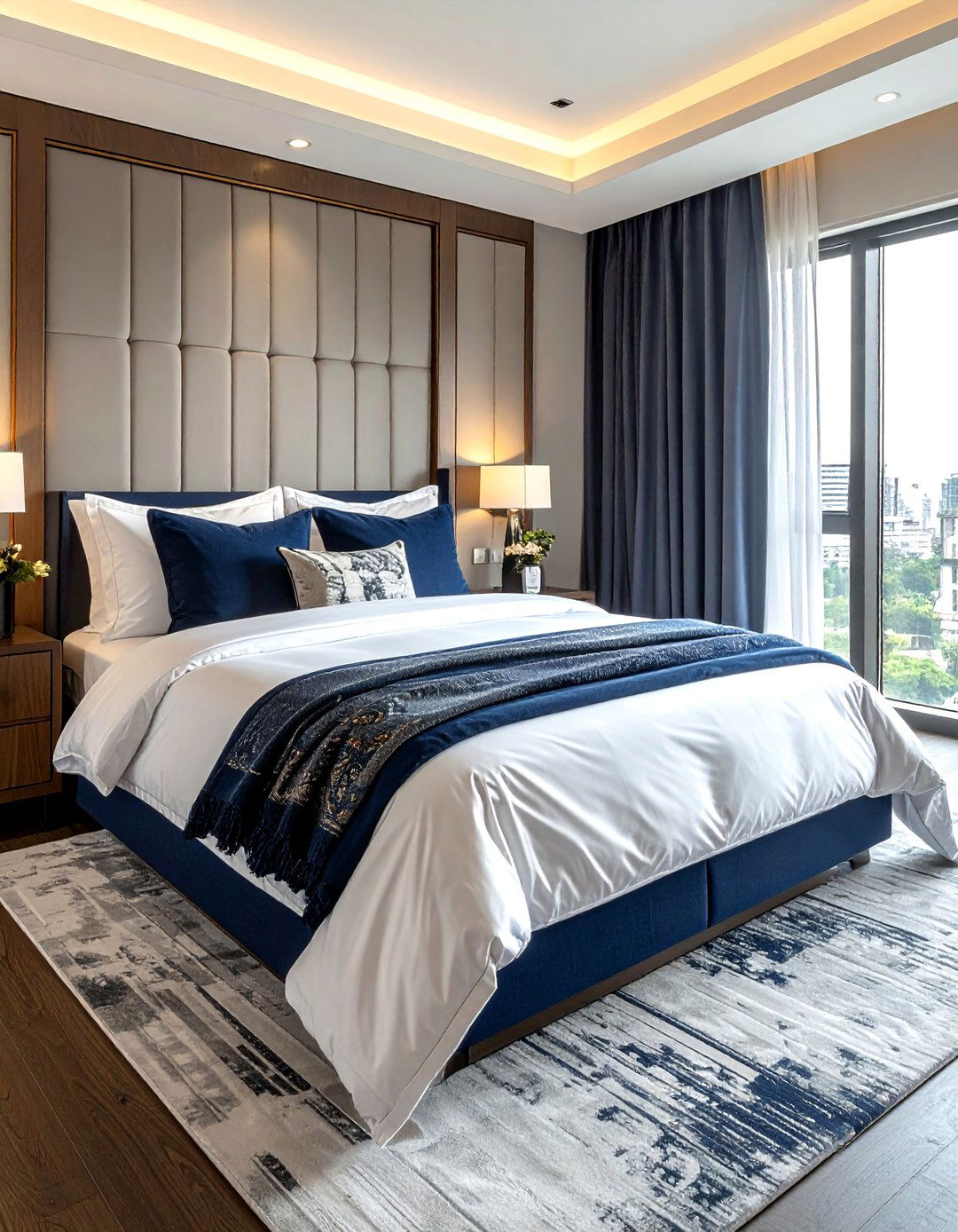 Tailored Bedding Set - 30 custom home decor ideas