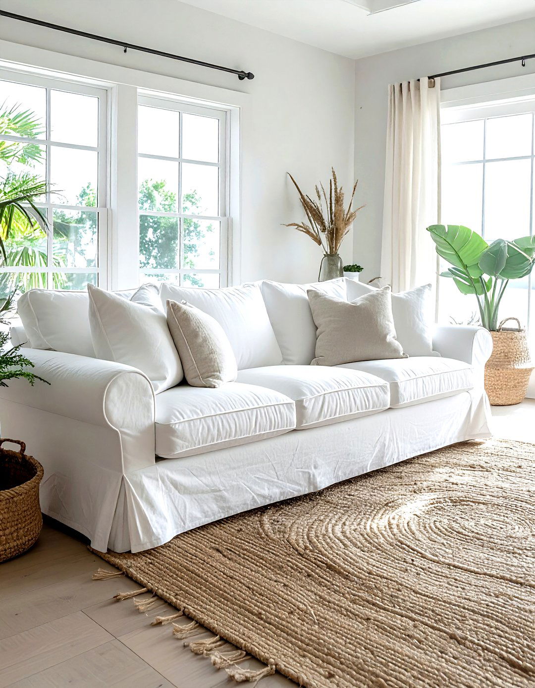 Tailored Sofa Slipcovers - 30 custom decor ideas