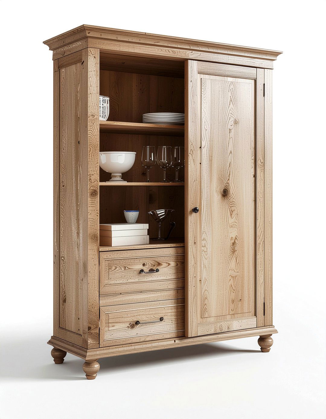 Tall Armoire Cabinet - 30 bedroom vertical storage ideas