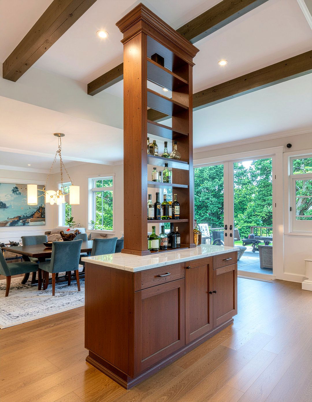 Tall Bar Cabinet - 30 dining room liquor cabinet ideas