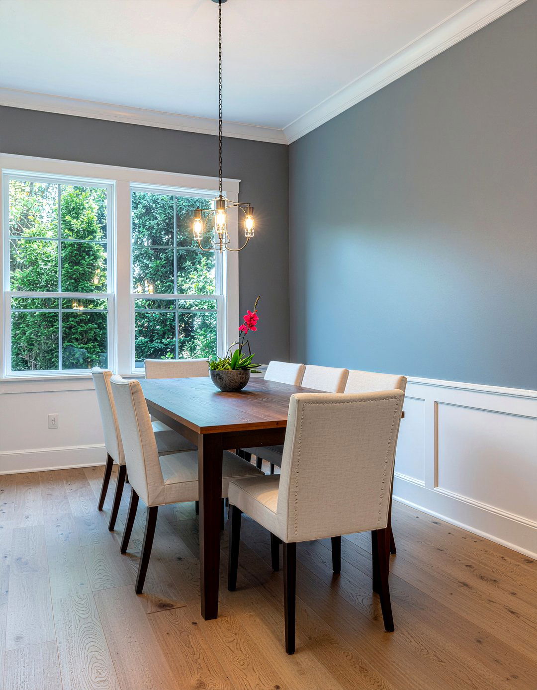 Tall Baseboards - 30 dining room trim ideas