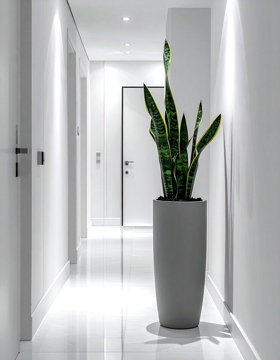 Tall Cylinder Planter - 30 ceramic planter ideas