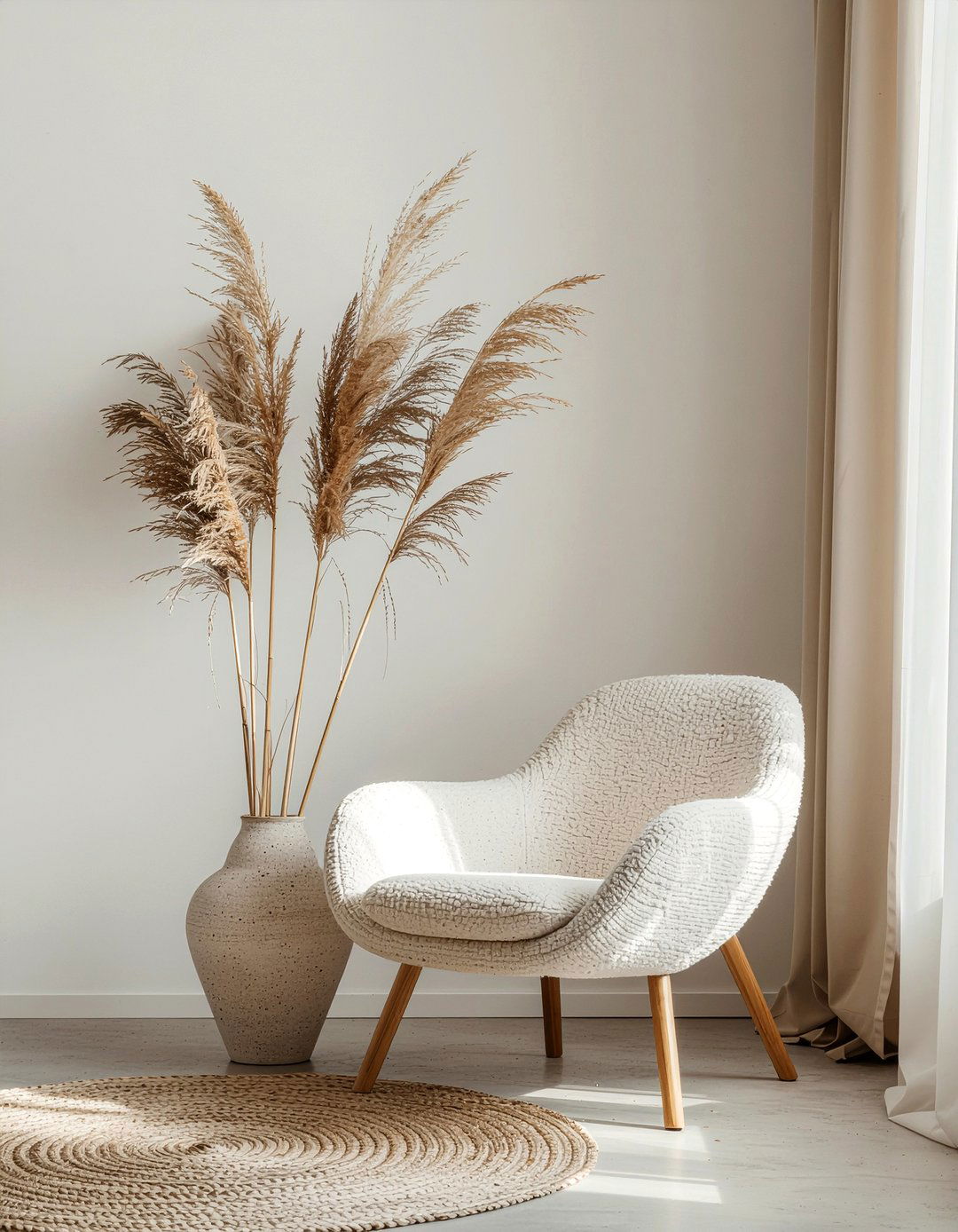 Tall Floor Vase - 30 living room vase ideas