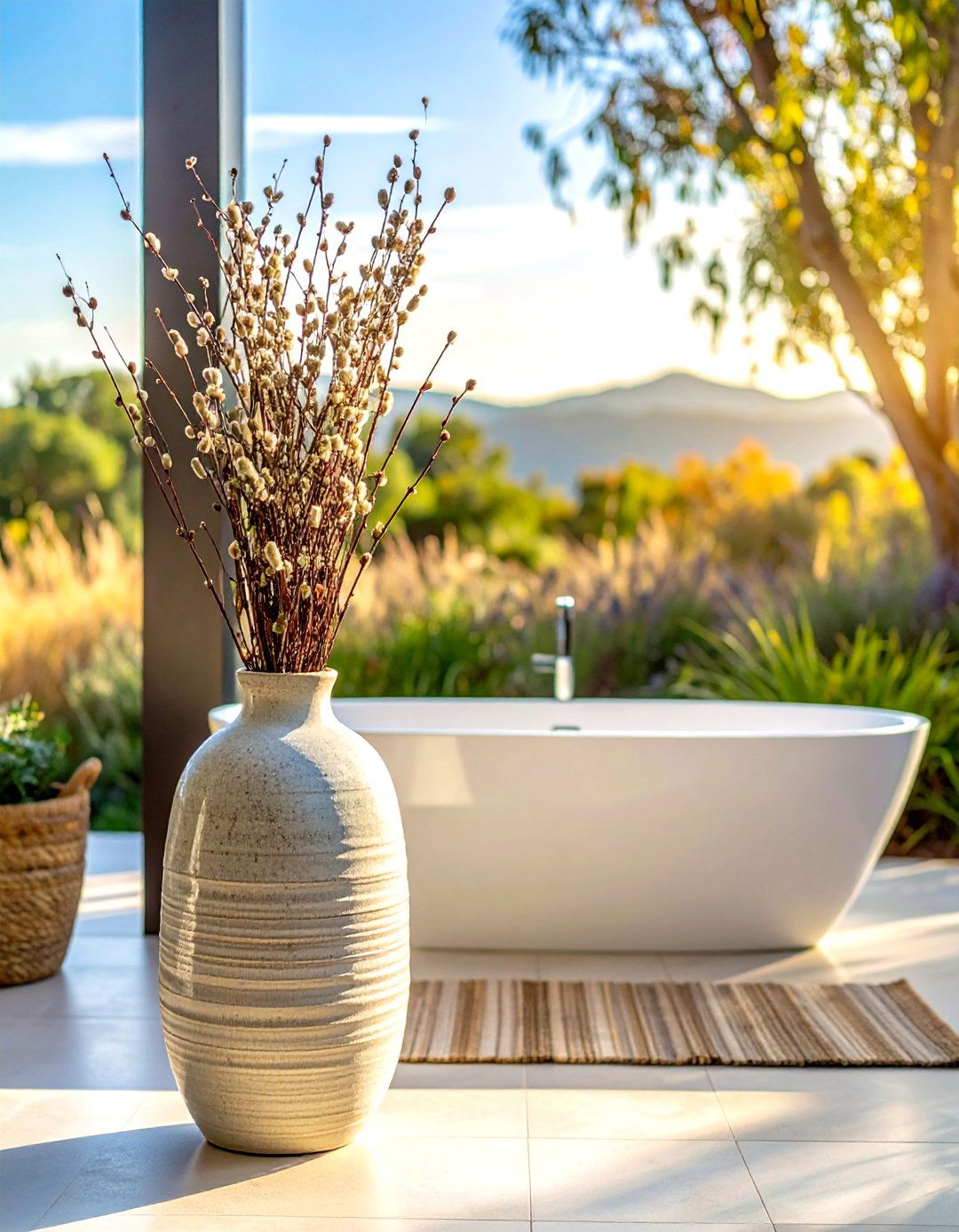 Tall Floor Vase For Bathroom - 30 bathroom vase ideas