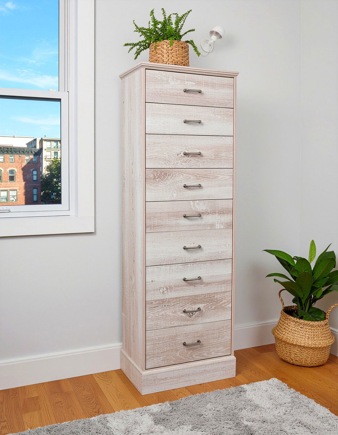 Tall Narrow Chest - 30 bedroom dresser ideas