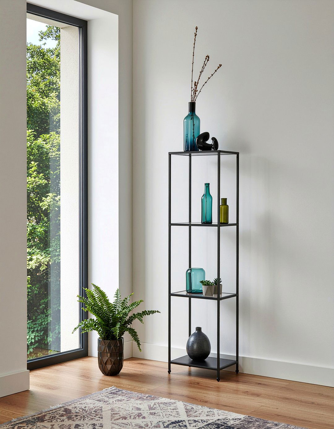 Tall Slim Cabinet - 30 living room display cabinet ideas