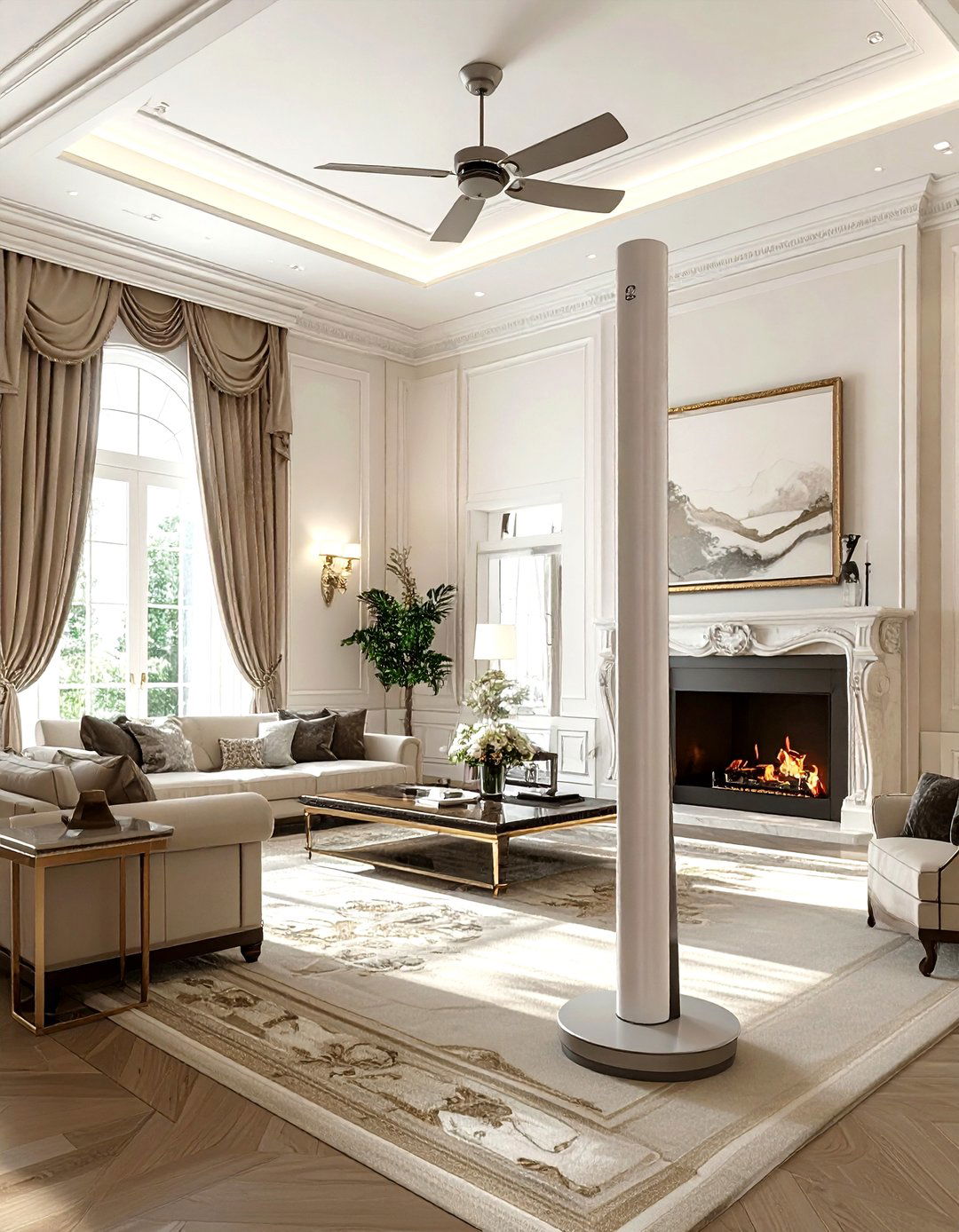 Tall Tower Fan - 30 living room tower fans