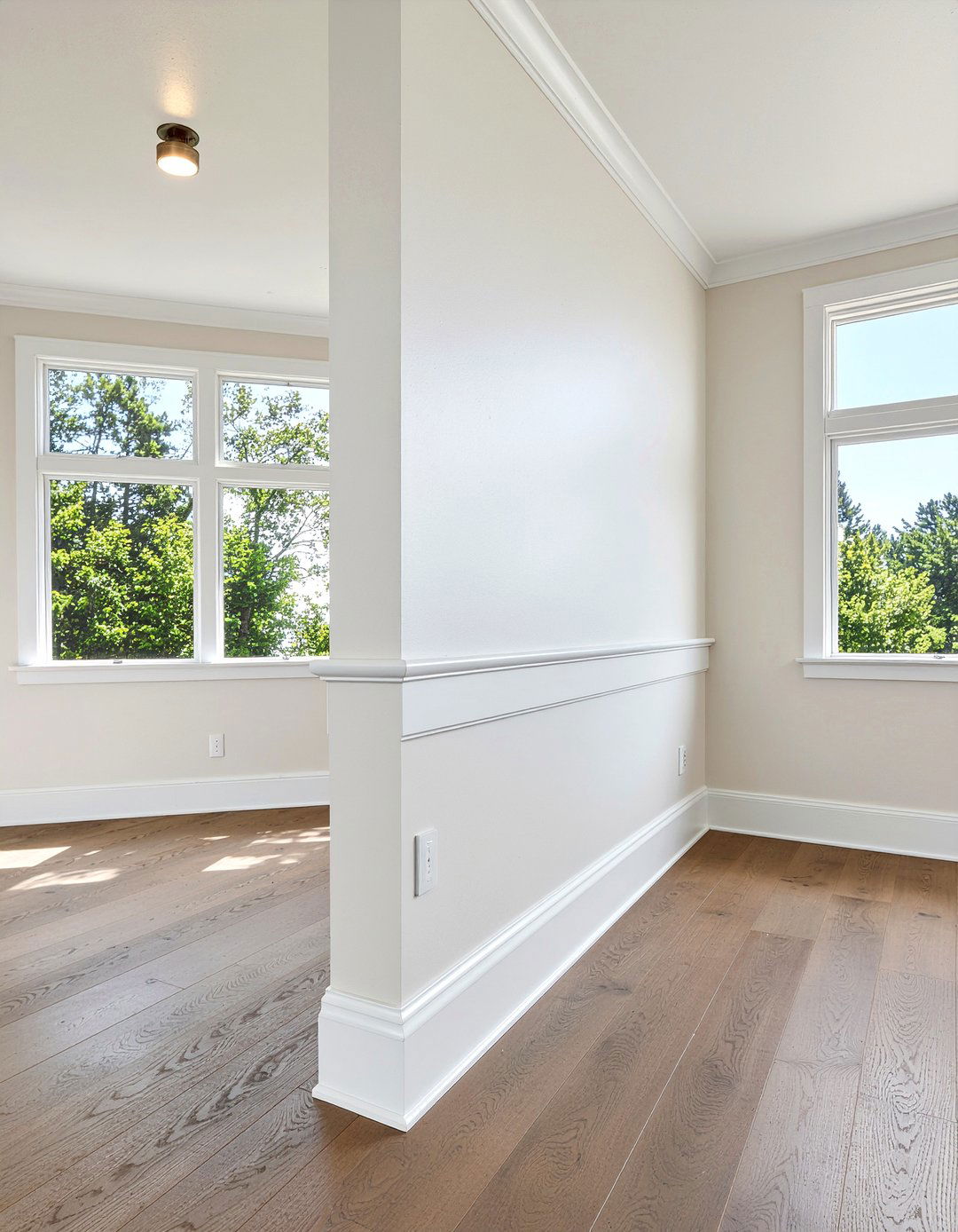 Tall White Baseboard - 30 living room baseboards ideas