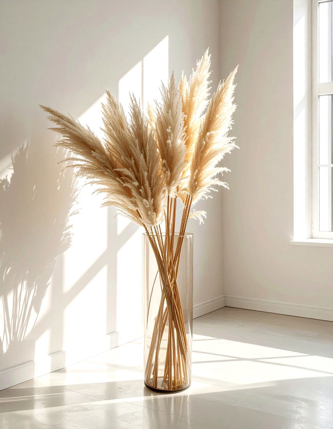 Tall floor glass vase - 30 glass vase ideas