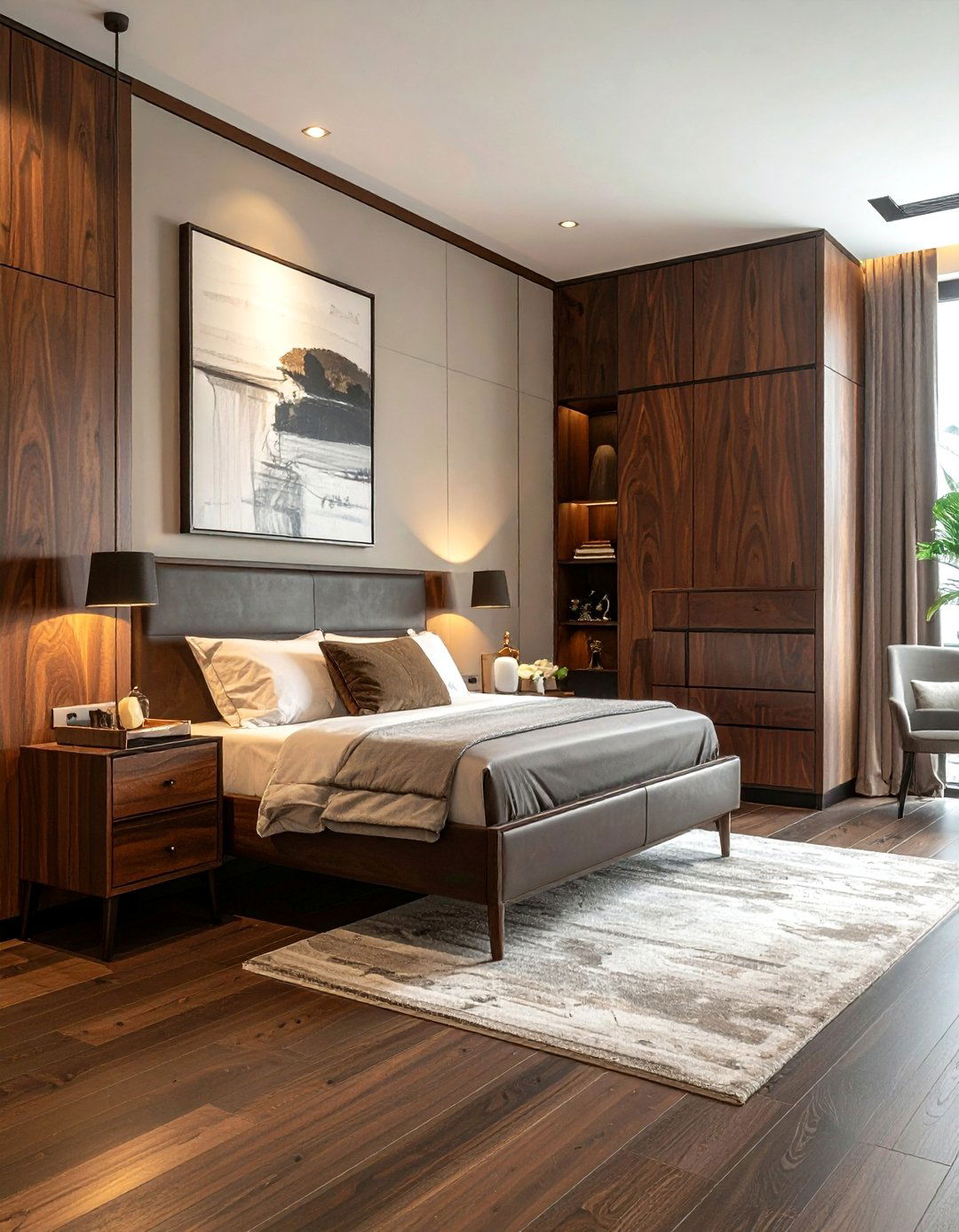 Tall narrow dresser - 30 bedroom creative storage ideas