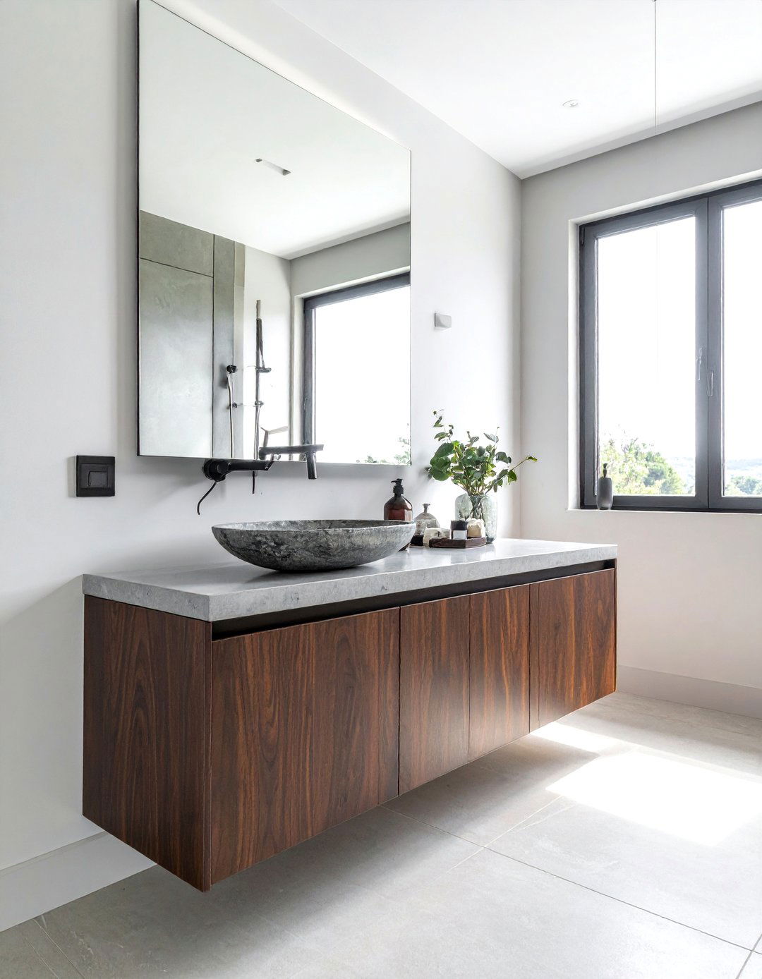 Tall vessel faucet - 30 bathroom plumbing ideas