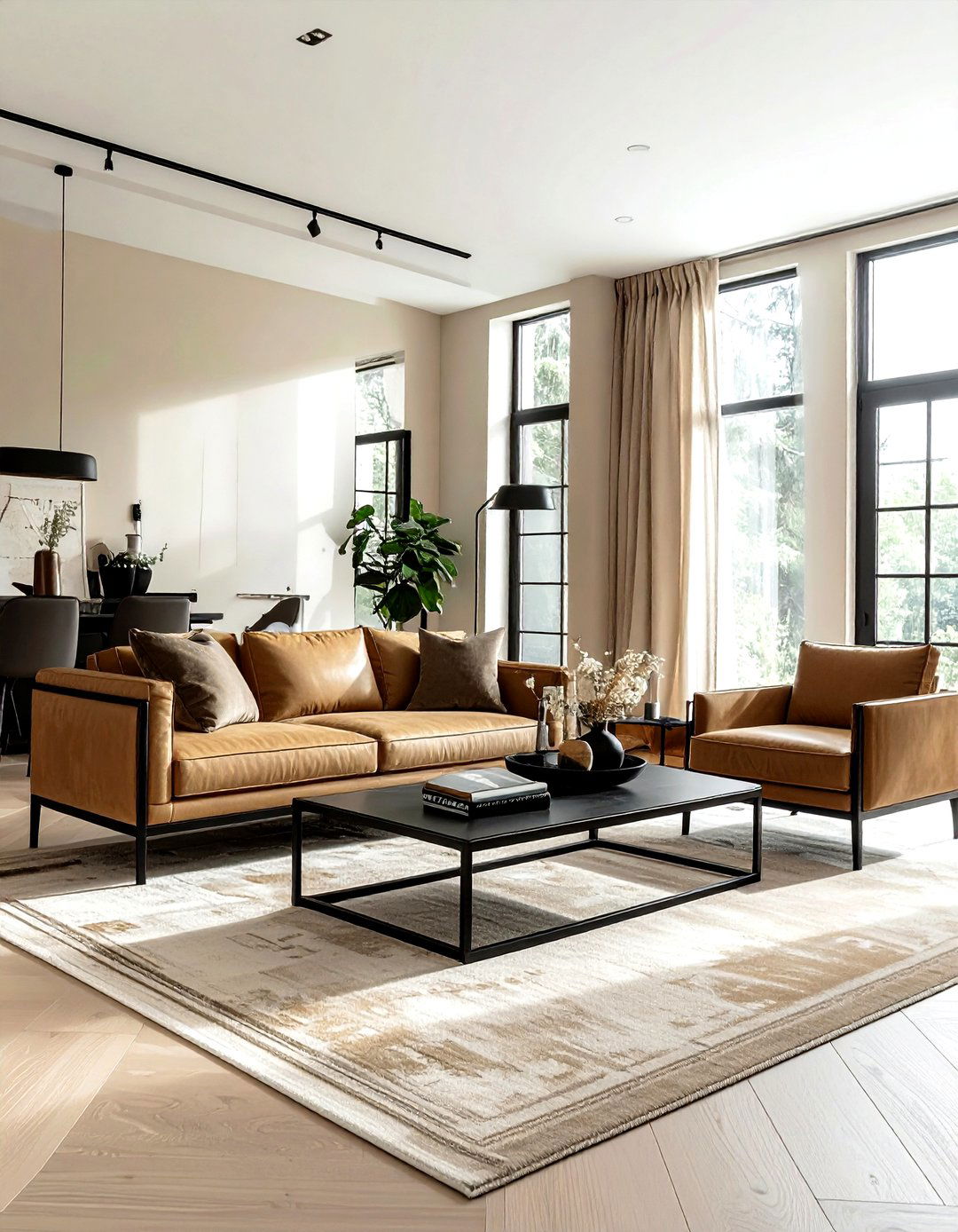 Tan And Black Living Room - 30 warm tan living room ideas