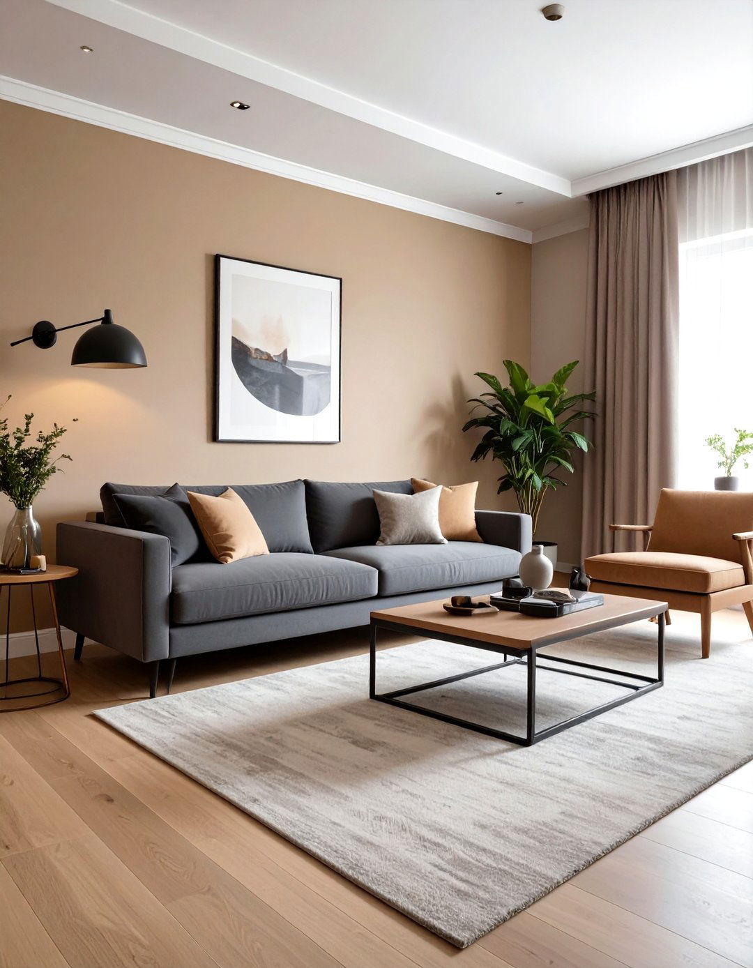 Tan And Grey Living Room - 30 warm tan living room ideas