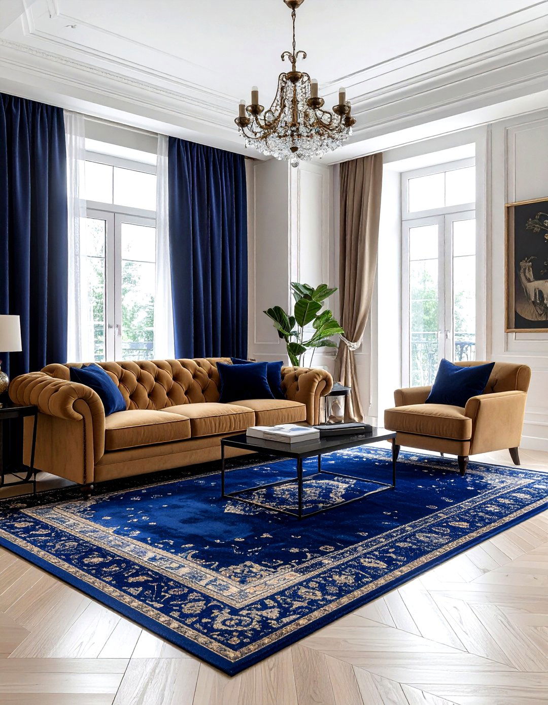 Tan And Navy Living Room - 30 warm tan living room ideas