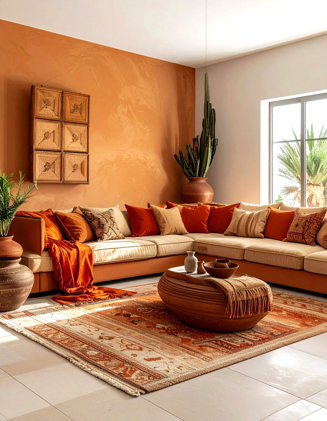 Tan And Terracotta Living Room - 30 warm tan living room ideas
