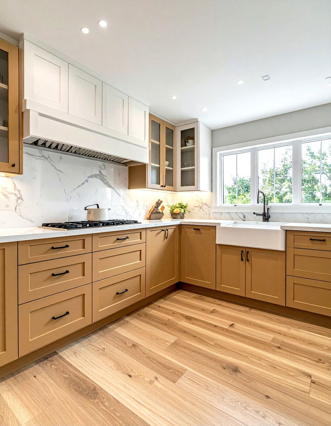 Tan And White Kitchen - 30 tan kitchen ideas